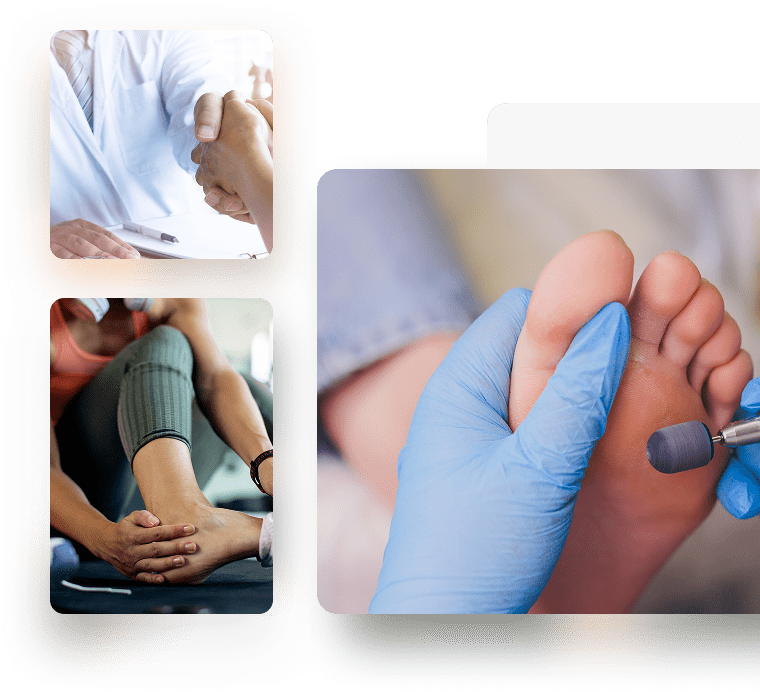 Doctor Podiatrist Examines Foot 1 Min